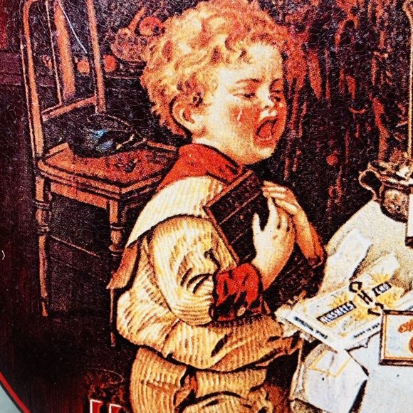 Vintage Bristolware - Hershey’s Cocoa Chocolate - Round Tin 5” X 2” - Picture 3 of 9